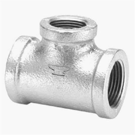ANVIL 8700120952 .75 in. Malleable Iron Pipe Fitting Galvanized Tee 227785